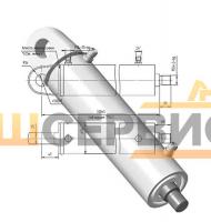 Гидроцилиндр поворота переднего отвала ЦГ-60.30х170.23 (ЭД405-00.50.100-03)