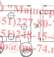 Приставка в сборе КС-45717.31.400-03 автокрана КС-45721