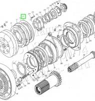 Диск фрикциона ведомый 8.10.524