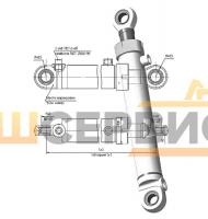Гидроцилиндр опоры ЦГ-80.56х400.765.11
