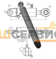 Гидроцилиндр опускания и поднятия манипулятора/наклона манипулятора ЦГ-80.40х680.17 (МКМ-2-80х45х680.000/КО-449-10-80х45х680.000)