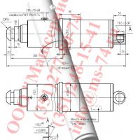 Гидроцилиндр выносных опор Ц22А.000