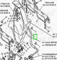 Рукав 40У25-13ТУ005.6016-87 L=(270+/-2.5)мм