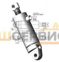 Гидроцилиндр подъема щетки ЦГ-60.30х85.22 (КО-510.01.09.000-05)