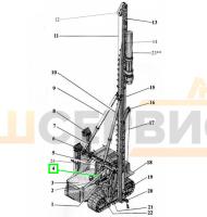 Упор бокового раскоса СП-49Д.00.22.000СБ