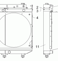 Блок радиаторов CMS2/OW/-/273B-09 (3530581)