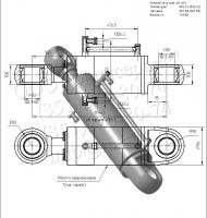 Гидроцилиндр ковша ЦГ-160.80х400.11 (ТО-18Б.06.03.000)