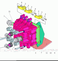 Гидрораспределитель HC-D12/3 (схема 55204)