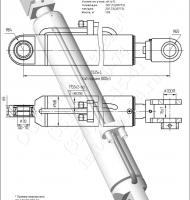 Гидроцилиндр стрелы ЦГ-140.80х800.18 (ТО-28.28.04.000-02) ; ТО-28