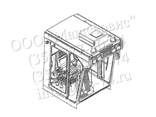 Кабина автогрейдера ДЗ-98