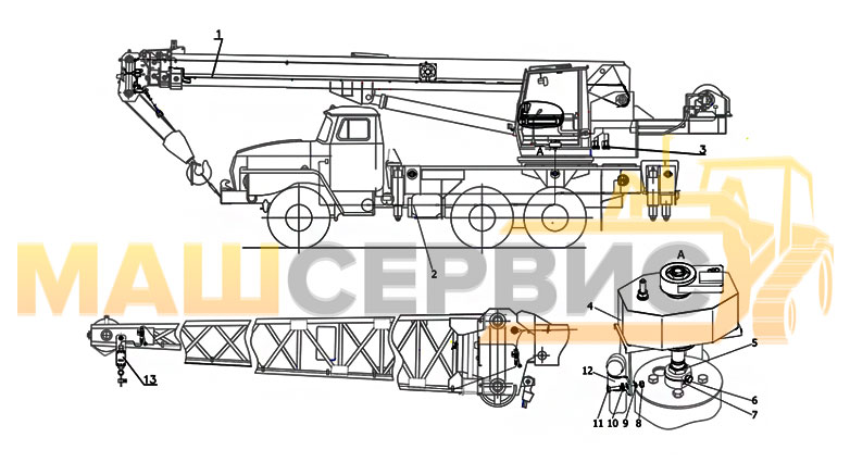 Электрооборудование КС-55713-3В.80.000-4