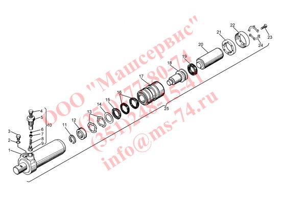 Механизм натяжения 50-21-420СП
