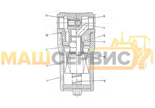 filtr masljanyj plastinchatyj 370-30-0050